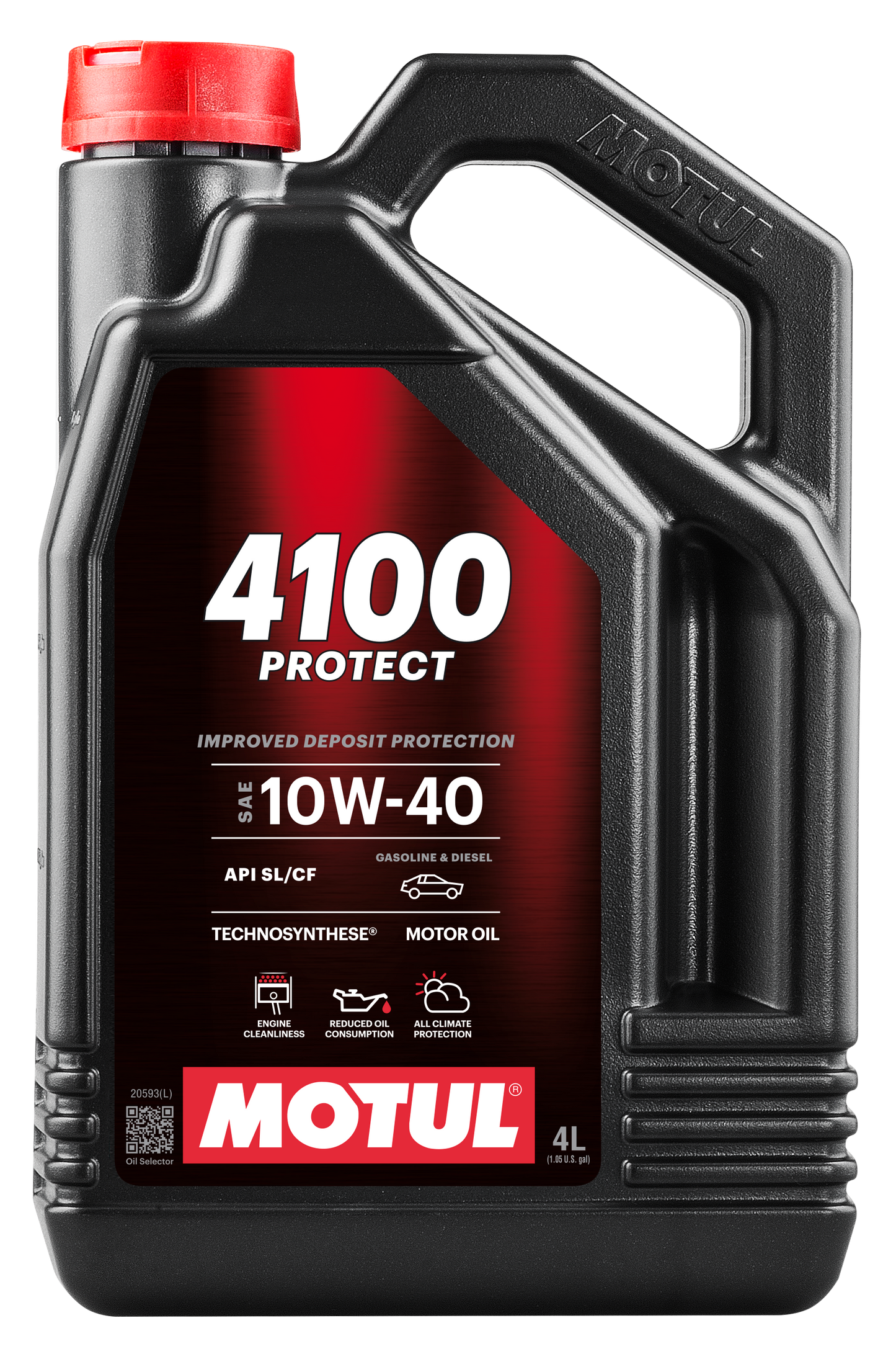 Motul 4100 PROTECT 10W-40 Engine Oil – 4 Litre