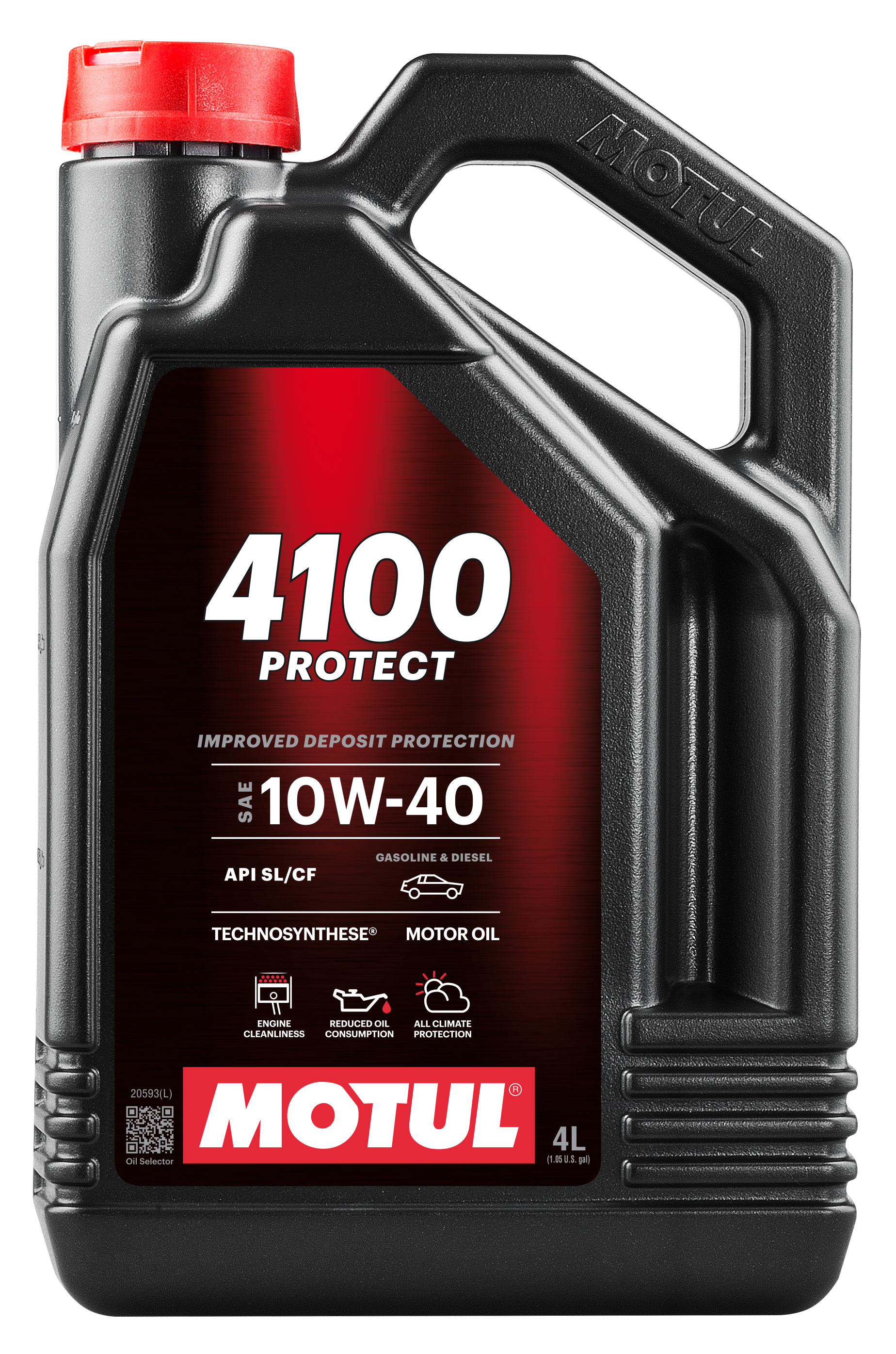 Motul 4100 PROTECT 10W-40 Engine Oil – 4 Litre
