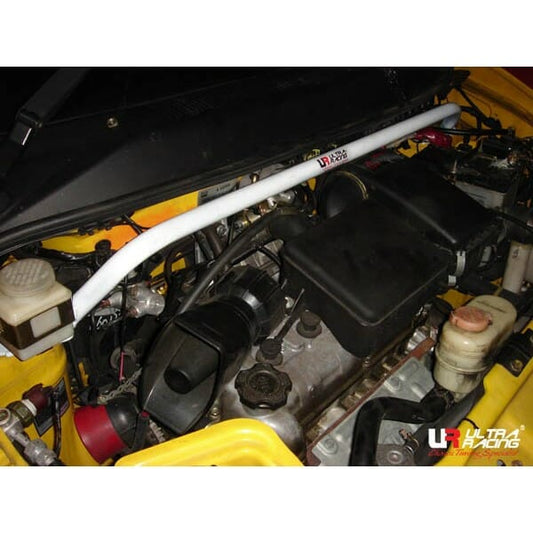 Ultra Racing 2-Point Front Upper Strut Bar Mitsubishi Triton L200 KJ 2