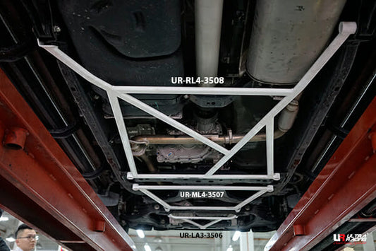 Ultra Racing 4-Point Rear Lower Bar for Nissan Navara D23