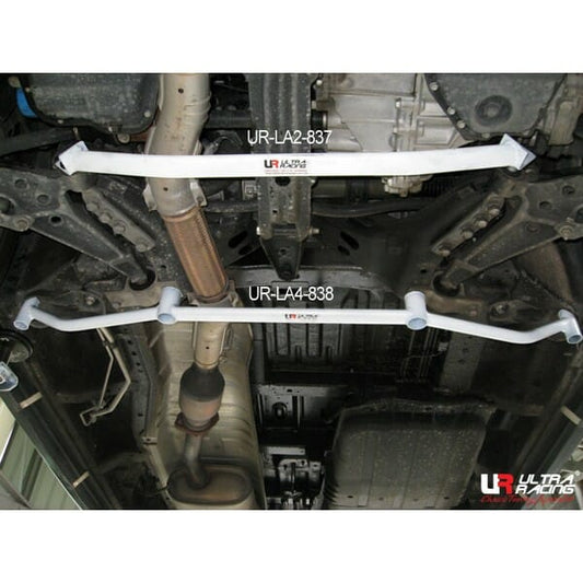 Ultra Racing 4-Point Front Lower Brace for Nissan Serena C24 99-12 2WD