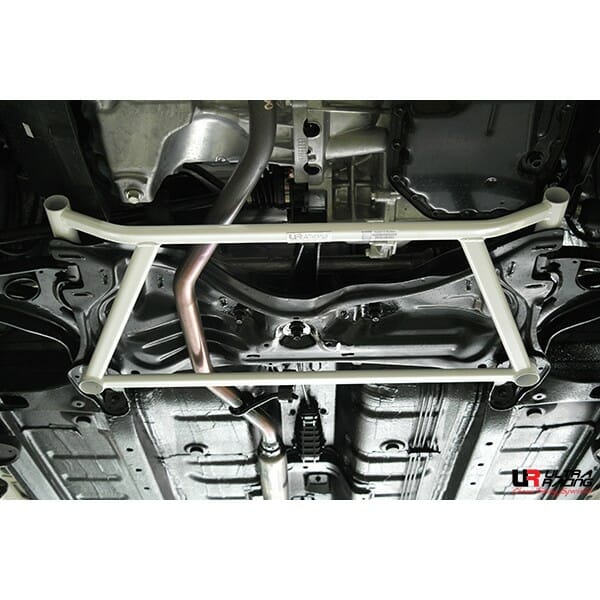 Ultra Racing 4-Point Front Lower Brace for Perodua Axia B200