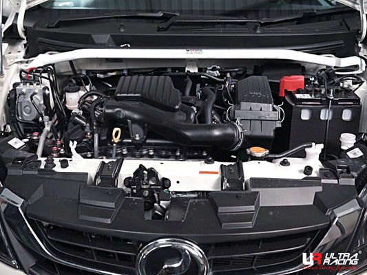 Ultra Racing 2-Point Front Upper Strut Bar for Perodua Myvi M800