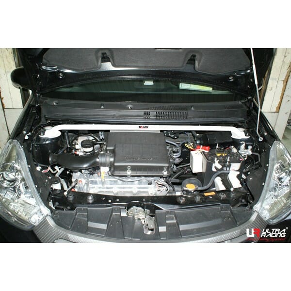 Ultra Racing 2-Point Front Upper Strut Bar for Perodua Myvi Lagi Best
