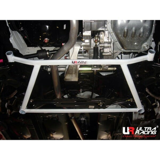 Ultra Racing 4-Point Front Lower Brace for Perodua Viva L251