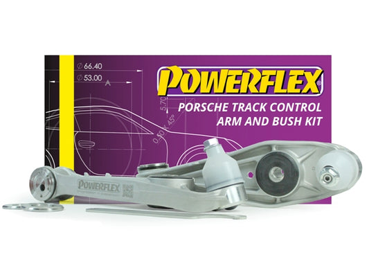 Powerflex Adjustable Track Control Arms with Bushes for Porsche 911 996 & 997, Boxster & Cayman