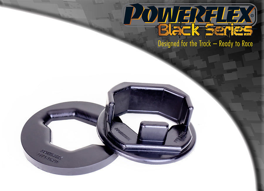 Powerflex Upper Engine Mount Insert for Vauxhall Corsa D / E, Adam, Combo D, Fiat Grande Punto, Punto Evo, 500L, Fiorino, Qubo, Alfa MiTo, Citroen Nemo, Peugeot Bipper - Black Series 95A (track)