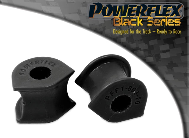 Powerflex Front Anti Roll Bar Bushes 20mm for Alfa Romeo GTV / Spider (916, 1995-2002) - Black Series