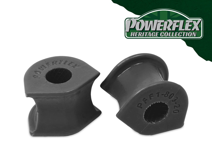 Powerflex Front Anti Roll Bar Bushes 20mm for Alfa Romeo GTV / Spider (916, 1995-2002) - Heritage Collection