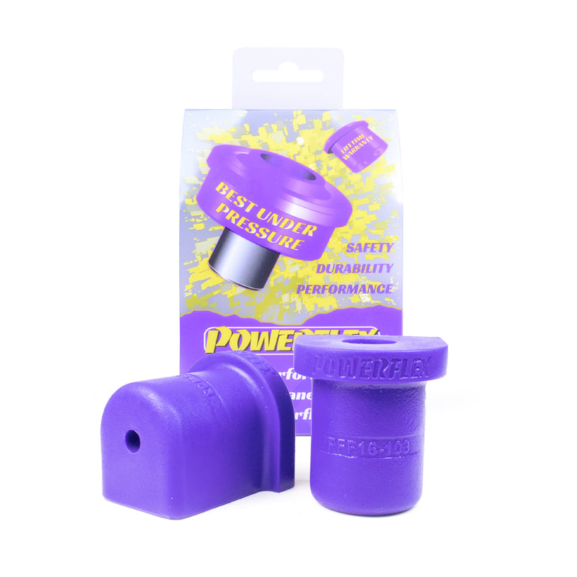 Powerflex Front Wishbone Rear Bushes for Fiat Uno, Cinquecento / Seicento