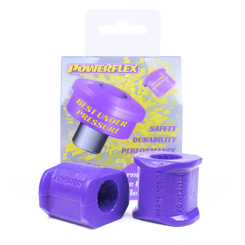 Powerflex Front Anti Roll Bar Inner Bushes 18mm for Fiat Uno