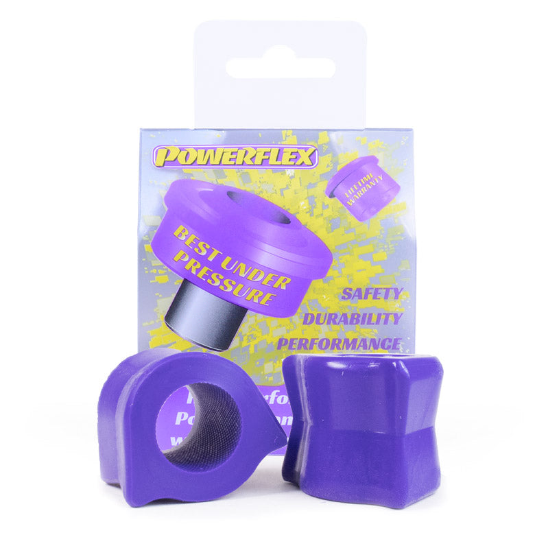 Powerflex Front Anti Roll Bar To Chassis Bushes 25mm (Two-Part Bracket) for Peugeot 806, Expert, Citroen Synergie, Dispatch, Fiat Scudo, Ulysse