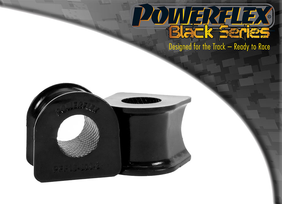 Powerflex Front Anti Roll Bar To Chassis Bushes 21mm for Fiat Punto Mk2, Lancia Dedra - Black Series
