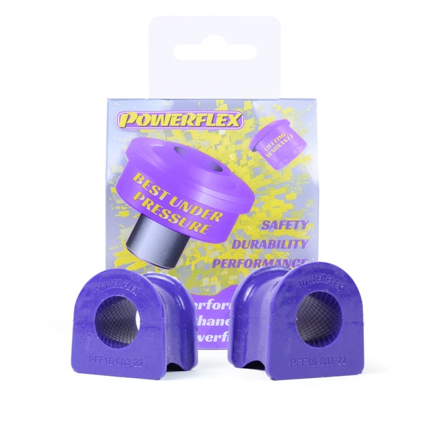 Powerflex Front Anti Roll Bar To Chassis Bushes 22mm for Fiat Punto Mk2, Lancia Dedra