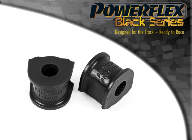 Powerflex Front Anti Roll Bar Bushes 17mm for Fiat Bravo (2007-2014), Stilo, Chrysler Delta - Black Series