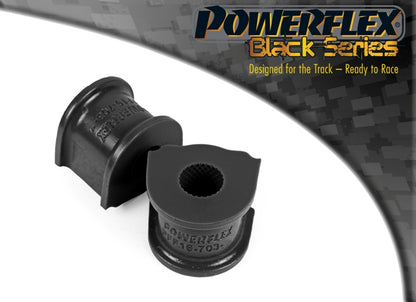 Powerflex Front Anti Roll Bar Bushes 18mm for Fiat Bravo (2007-2014), Stilo, Chrysler Delta - Black Series