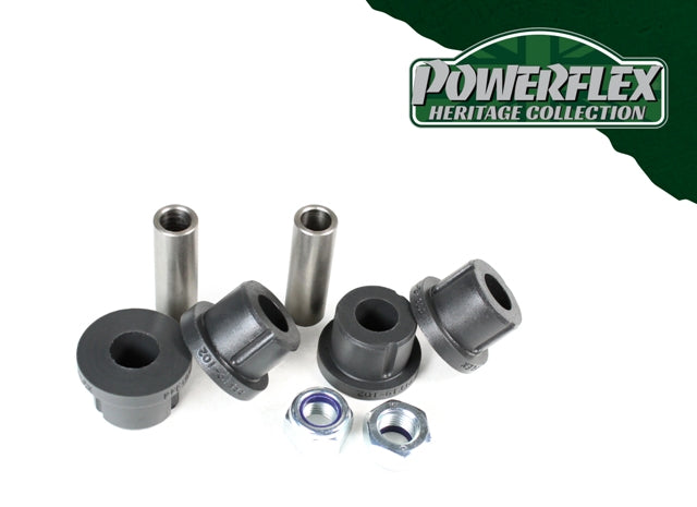 Powerflex Front Inner Track Control Arm Bushes (M10 Bolt) for Ford Escort Mk3 / Mk4 & Orion Mk1 / Mk2, Escort RS Turbo Series 1, Fiesta Mk1 / Mk2, Sierra & Sapphire, Sierra XR4i / XR4x4 - Heritage Collection