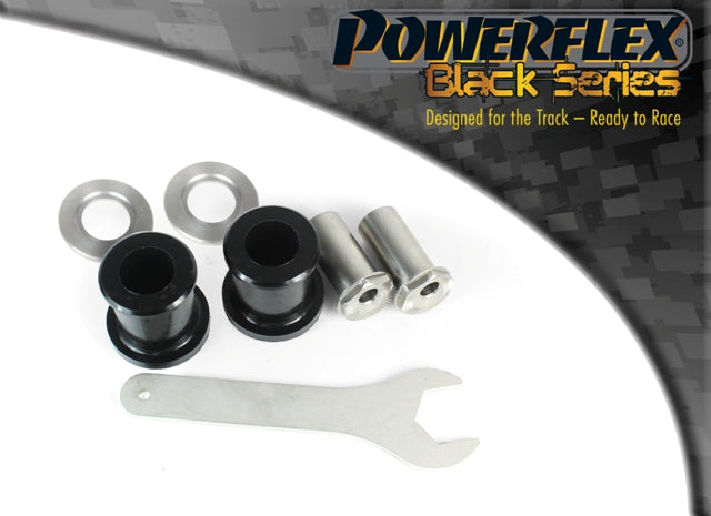 Powerflex Camber Adjustable Front Wishbone Front Bushes for Ford Fiesta Mk6 inc ST, Fusion & Mazda 2 - Black Series