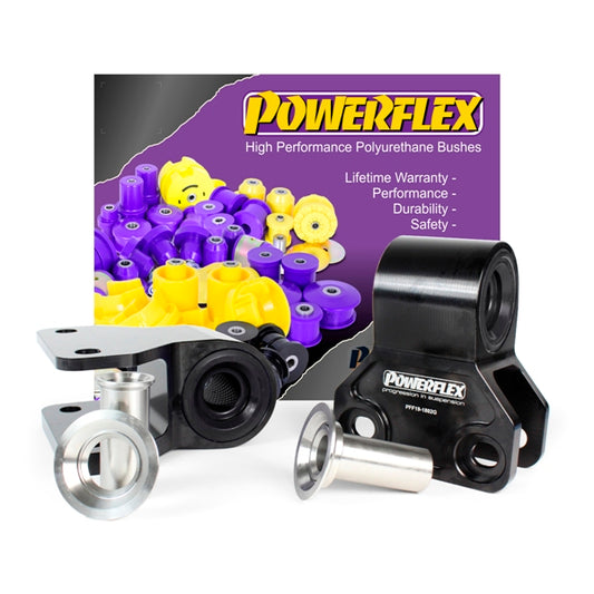 Powerflex Anti-Lift & Caster Offset Wishbone Bushes for Ford Focus Mk3, ST & RS, C-Max & Kuga - Black Series