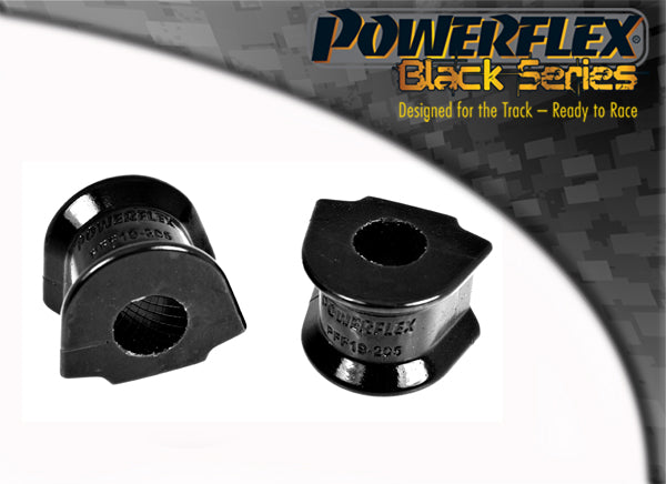 Powerflex Front Anti Roll Bar Mounting Bushes 24mm for Ford Escort Mk3 / Mk4 & Orion Mk1 / Mk2, Escort RS Turbo Series 2 - Black Series