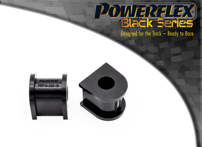 Powerflex Front Anti Roll Bar Bushes 18mm for Ford Cortina Mk4 / Mk5, Escort RS Turbo Series 1 - Black Series