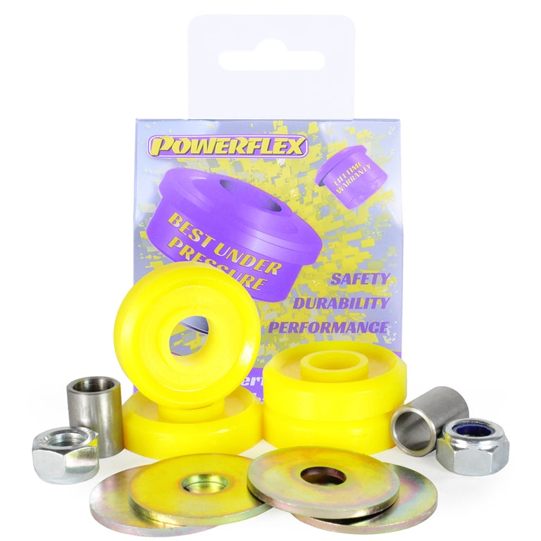 Powerflex Front Tie Bar to Chassis Bushes (from August 1983) for Ford Fiesta Mk2