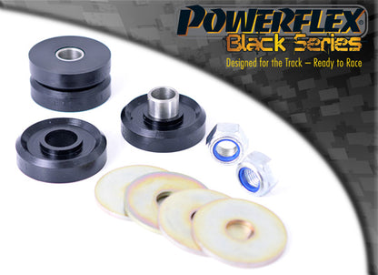 Powerflex Front Tie Bar to Chassis Bushes (from August 1983) for Ford Fiesta Mk2 - Black Series