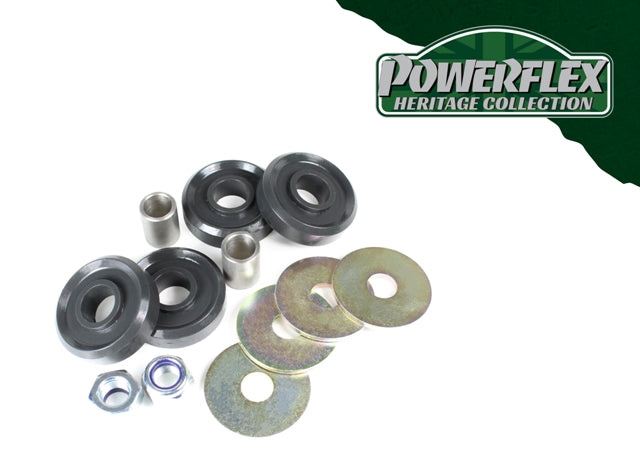 Powerflex Front Tie Bar to Chassis Bushes (from August 1983) for Ford Fiesta Mk2 - Heritage Collection