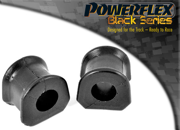 Powerflex Front Anti Roll Bar Bushes 22mm for Ford Capri Mk3, Escort Mk3 / Mk4 & Orion Mk1 / Mk2, TVR Griffith / Chimaera, S Series - Black Series