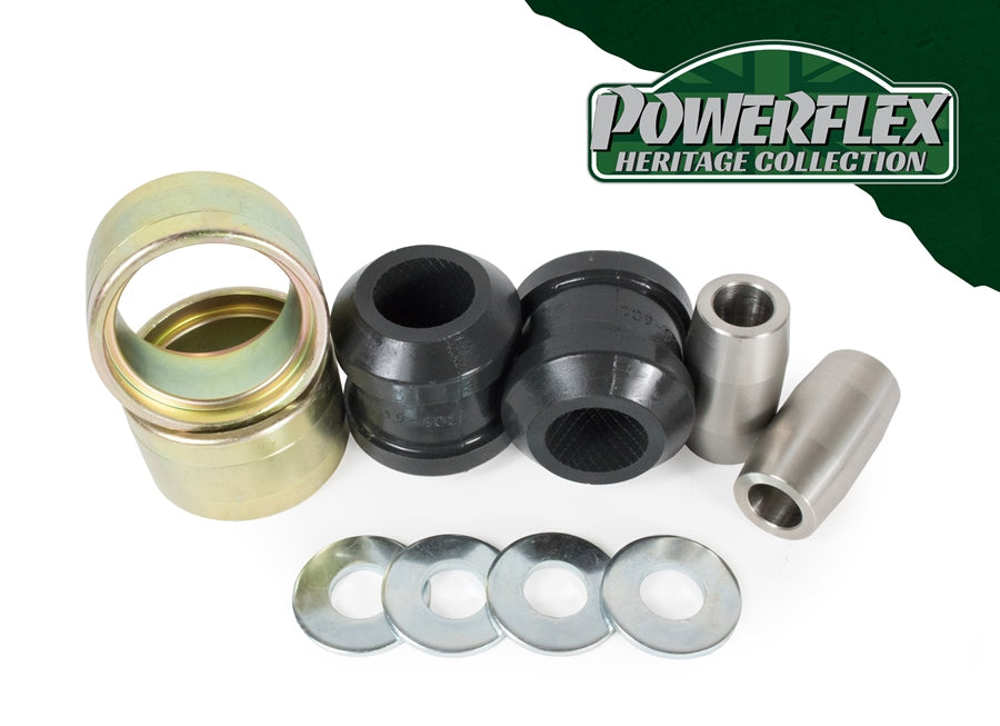 Powerflex Front Wishbone Bushes 46.5mm for Ford Escort Mk5 / Mk6 / Mk7 & Orion Mk3, Escort RS2000 4x4, Fiesta Mk3, Ka (1996-2008), Mondeo Mk1 / Mk2 - Heritage Collection