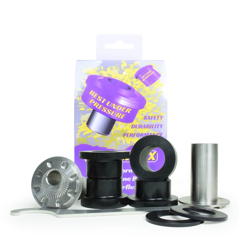 Powerflex Camber Adjustable Front Wishbone Front Bushes for Ford Focus, C-Max & Kuga (14mm Bolt)