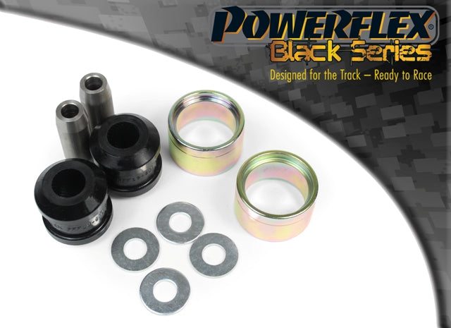 Powerflex Front Wishbone Bushes 47mm for Ford Escort Mk5 / Mk6 / Mk7 & Orion Mk3, Escort RS2000 4x4, Fiesta Mk3, Mondeo Mk1 / Mk2 - Black Series