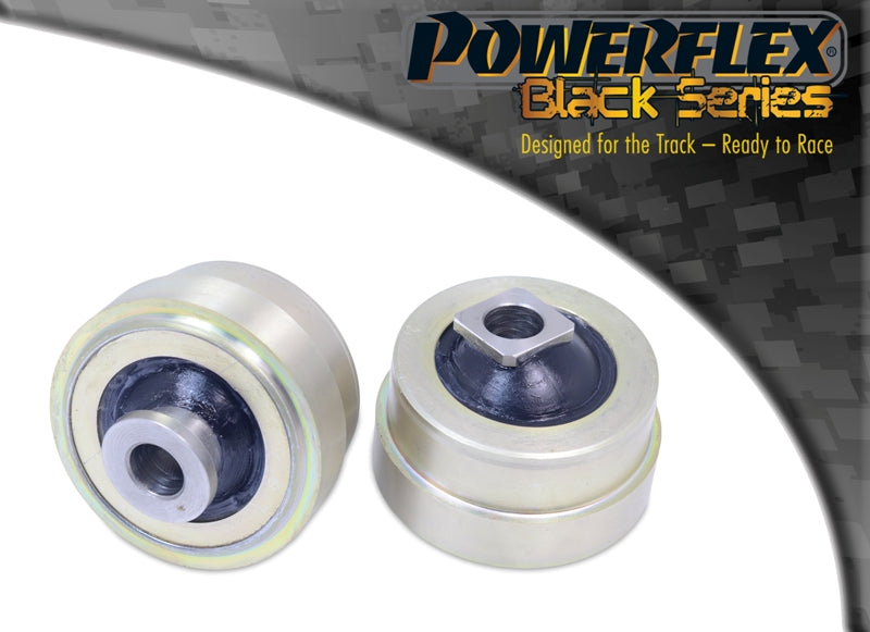 Powerflex Black Series Front Arm Rear Bushes, On-Car Caster & Anti-Lift, for Honda Jazz Mk3
