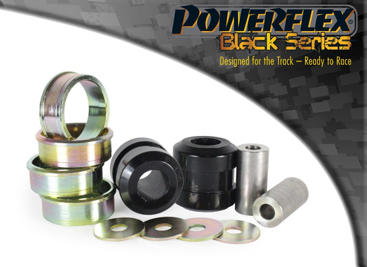 Powerflex Front Lower Track Control Arm Inner Bushes for Jaguar XJ (X350 / X358), XJ (X351), XK / XKR (X150), S-Type incl. R (2002 on), XF / XFR (X250) - Black Series