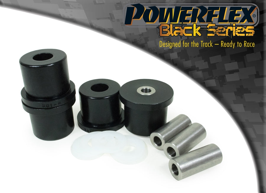 Powerflex Front Wishbone Bushes (Cast Arm 45mm) for Audi 80 / 90, 80 / 90 quattro, 80 B4 quattro, S2, RS2, Coupe, Cabriolet, Ur-quattro / Sport quattro - Black Series