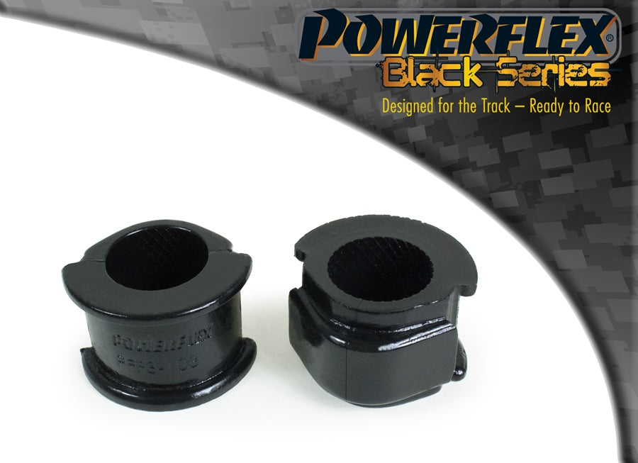 Powerflex Front Anti Roll Bar Mounts 28mm for Audi 80 B4 quattro, S2, RS2 - Black Series