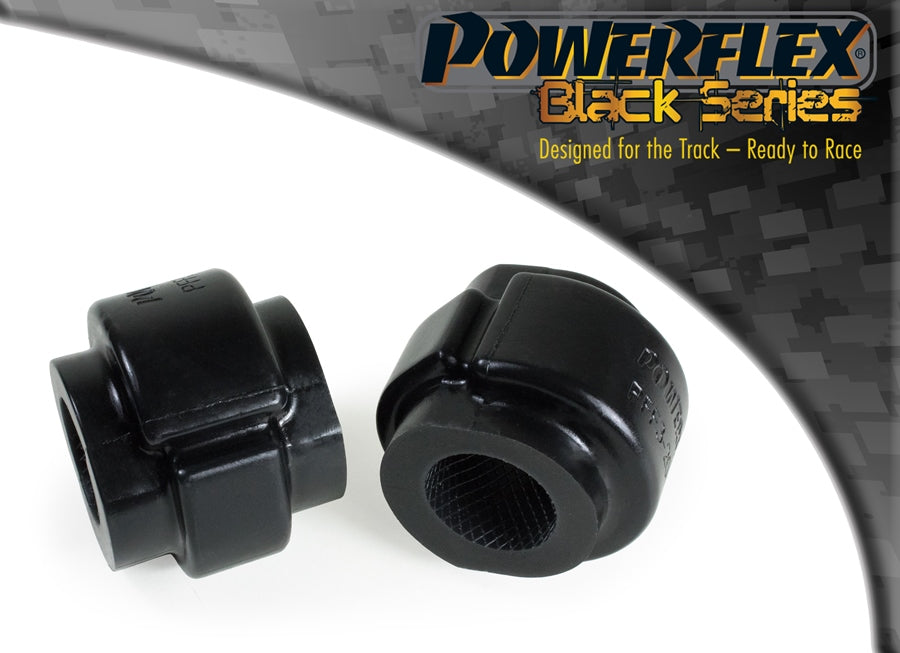 Powerflex Front Anti Roll Bar Bushes 31.5mm for Audi A4 / S4 / RS4 B5-B7, A6 C6, A8 D4, R8, Porsche Macan, Seat Exeo - Black Series