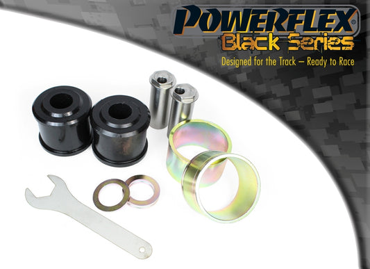 Powerflex Front Lower Radius Arm to Chassis Bushes, Caster Adjustable (75mm) for Audi A4 B8 / B9, A5 8T, A6 C7, A7 4G, A8 D3, Q5 8R, Porsche Macan - Black Series