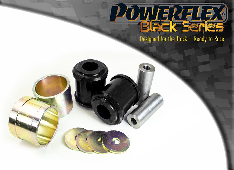 Powerflex Front Lower Radius Arm to Chassis Bushes (65mm) for Audi A4 / S4 B8, A5 / S5 8T, Q5 quattro 8R - Black Series