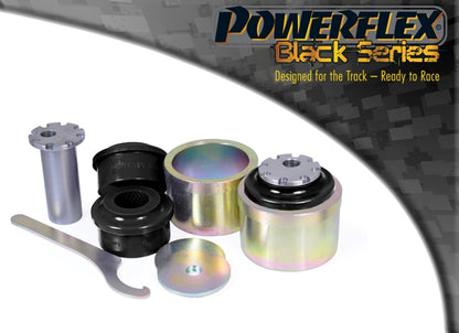Powerflex Front Lower Radius Arm to Chassis Bushes, Caster Adjustable (65mm) for Audi A4 / S4 B8, A5 / S5 8T, Q5 quattro 8R - Black Series