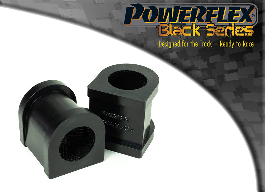 Powerflex Front Anti Roll Bar Bushes 25.4mm (1in) for Vauxhall VX220, Lotus Elise S1, Elise S2, Elise 111R, Exige S2, Tesla Roadster - Black Series