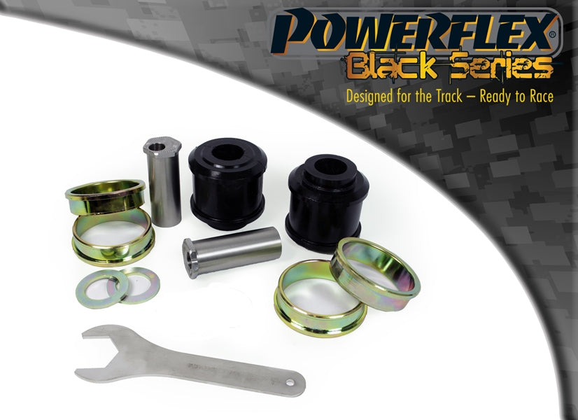 Powerflex Front Lower Arm Inner Bushes (Camber Adjustable) for Mercedes-Benz C-Class (W203 / S203), C-Class Sports Coupe / CLC (CL203), CLK (W209), SLK (R171) - Black Series