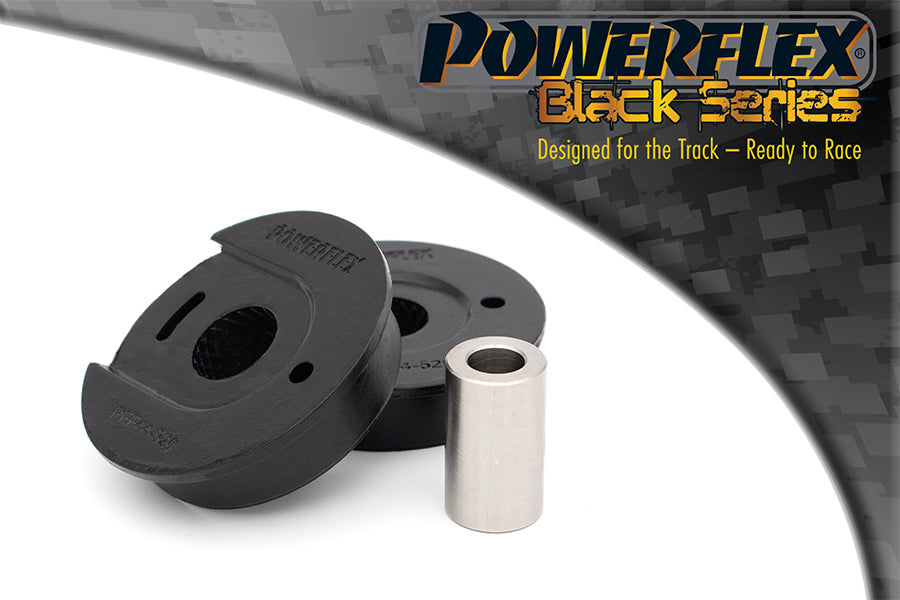Powerflex Lower Engine Mount Large Bush for Smart ForFour (454), Mitsubishi Colt (Z30) - Black Series