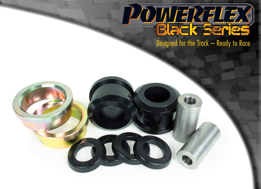 Powerflex Front Wishbone Rear Bushes for Nissan Juke, Leaf, Pulsar, Qashqai J10 & X-Trail T31 - Black Series