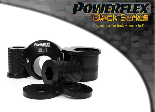 Powerflex Front Wishbone Rear Bushes, +2 Degrees Caster for Mini R50 / R52 / R53 - Black Series