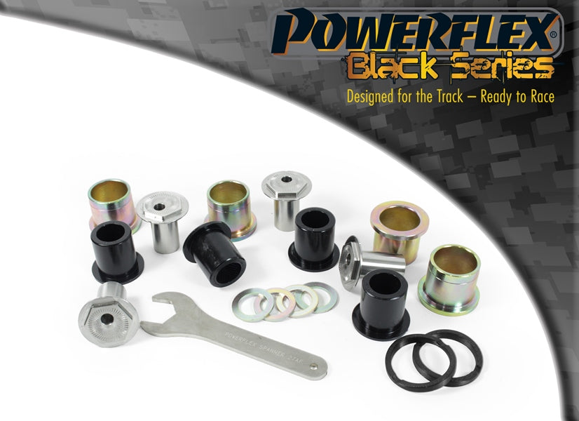 Powerflex Front Upper Wishbone Bushes, Camber Adjustable for BMW X5 E70 / F15, X5 M F85, X6 E71 / E72 / F16, X6 M F86 - Black Series