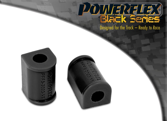 Powerflex Anti Roll Bar Bushes 15mm for BMW 02 Series 1502-2002 - Black Series