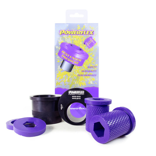 Powerflex Front Wishbone Rear Bushes, +2 Degrees Caster for Mini R55 Clubman, R56 / R57, R58 Coupe, R59 Roadster