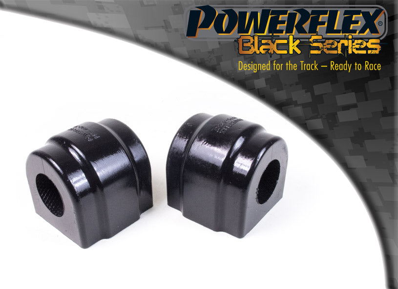 Powerflex Front Anti Roll Bar Bushes 25mm for BMW 5 Series E39 520-530 (saloon / Touring), 5 Series E60 / E61 xDrive, Z4 E85 / E86 - Black Series