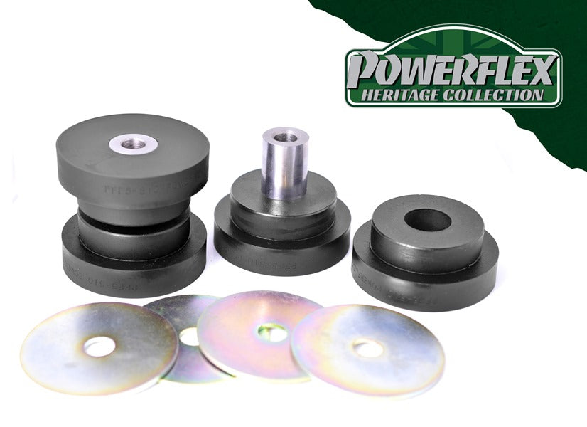 Powerflex Front Lower Tie Bar to Chassis Bushes (520-530) for BMW 5 Series E39 520-530 (saloon / Touring) - Heritage Collection